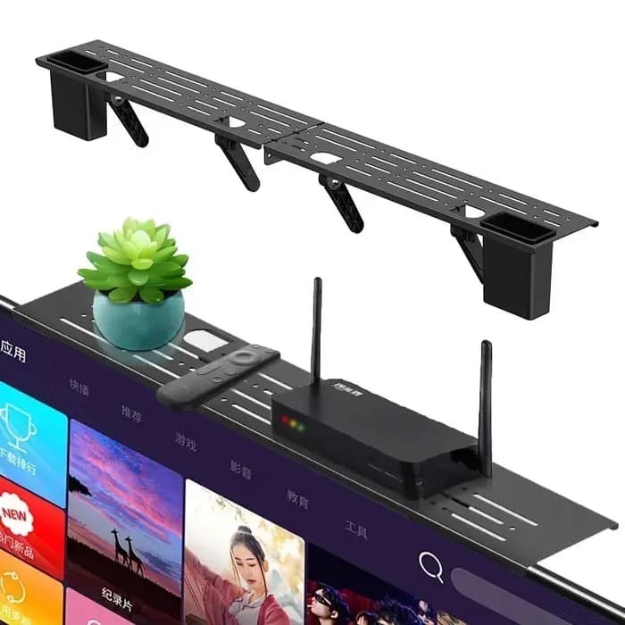 Étagère supérieure universelle pour TV