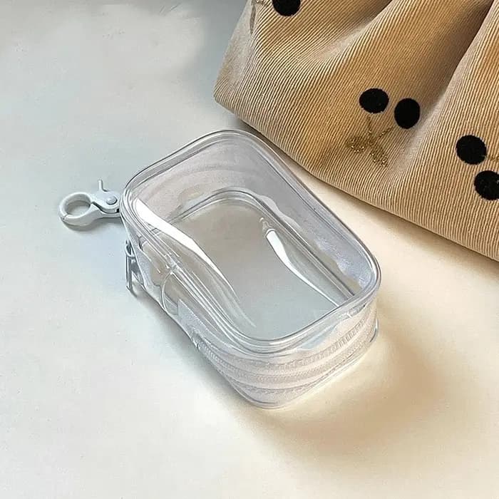 Boîte de rangement transparente pour bijoux