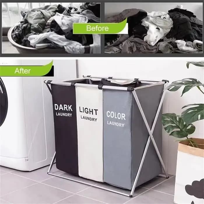 1-3 grilles panier à linge pliable vêtements sales organisateur salle de bain panier de rangement ét