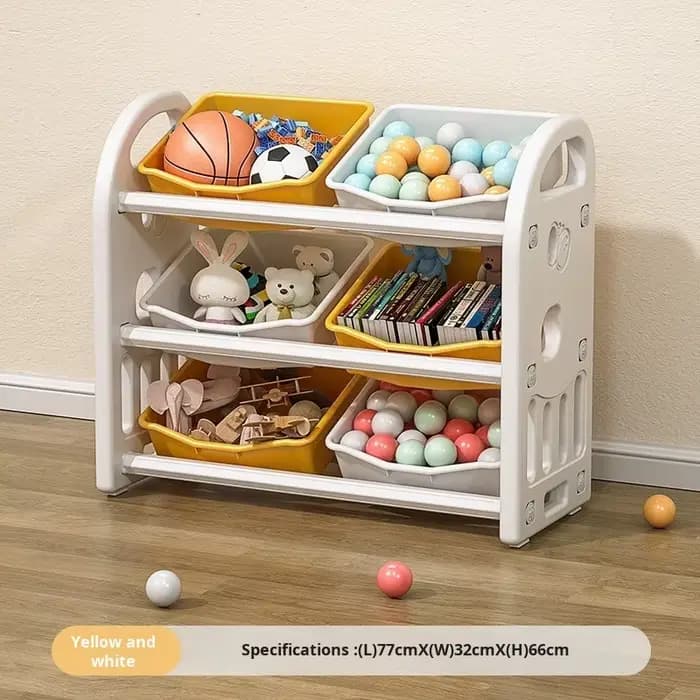Armoire de rangement pour jouets d'enfants, grande capacité, multifonctionnelle, boîte de rangement pour classification et tri