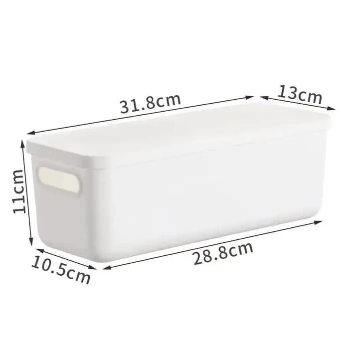 Panier organisateur jouets articles divers cosmétiques vêtements boîte de rangement sans couvercle b