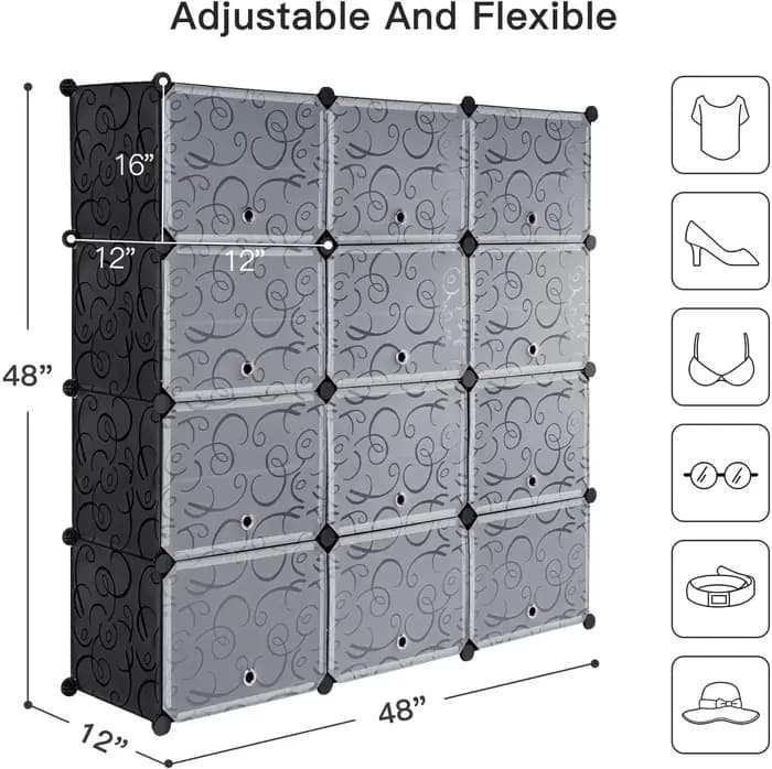 Armoire modulaire pour gagner de l'espace