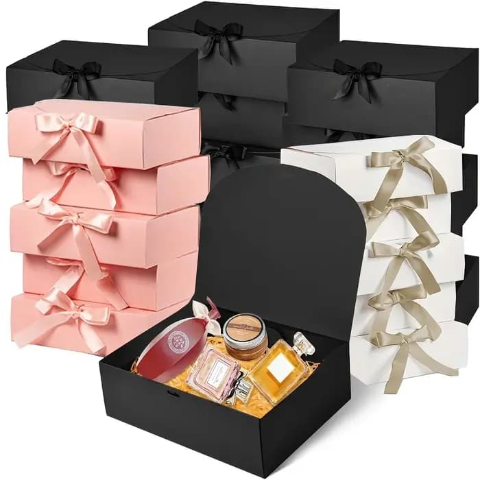 Coffret cadeau 10 pièces avec couvercle