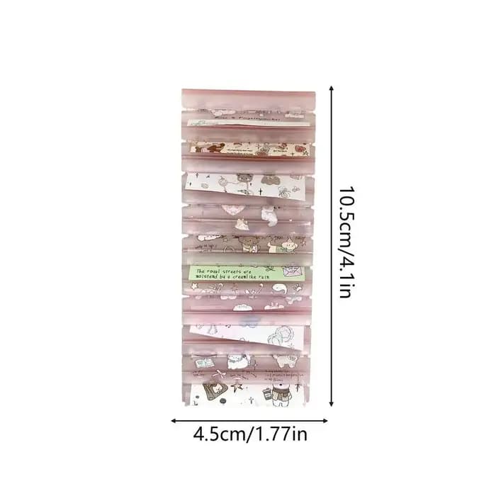 Boîte de rangement pour papier transfert à ongles, boîte de rangement pour feuilles de transfert à o