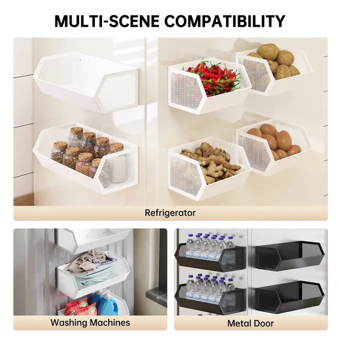 Support de rangement magnétique pour balcon