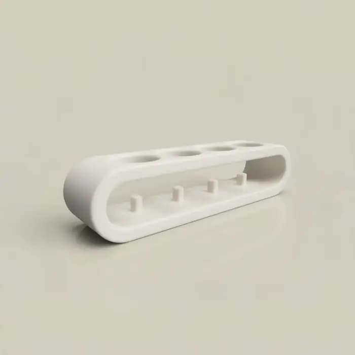 Support pour brosse à dents électrique - Peut contenir 4 brosses à dents électriques, outils de rang
