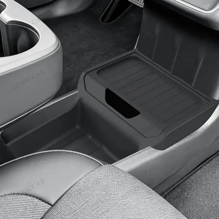 Boîte de rangement pour console centrale Tesla Model Y Standard 2025 2026