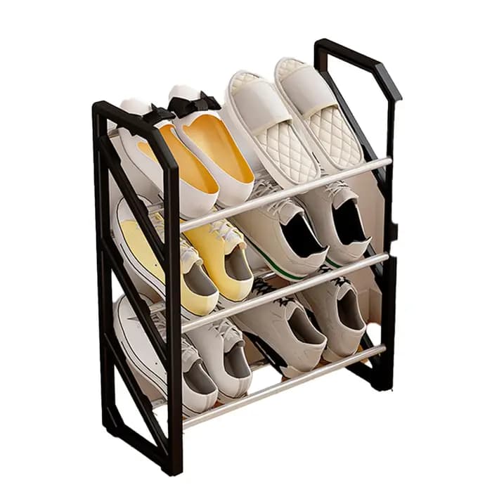 Stockage de dortoir, Organization d'entrée, échelle, étagère à chaussures, organisateur de chaussures en forme de X, rangement de chaussures organisé