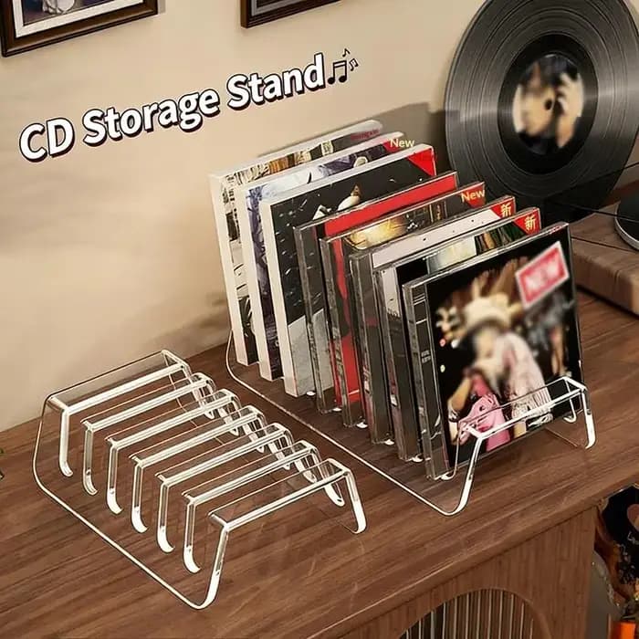 Étagère de présentation CD 2 pièces