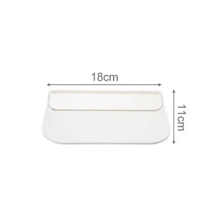 1 étagère murale pliable, idéale pour les salles de bain et cuisines domestiques, rangement sans per