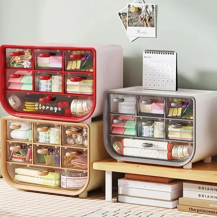 SunOfficiJewelry-Boîte de Rangement de Bureau Synchronisée