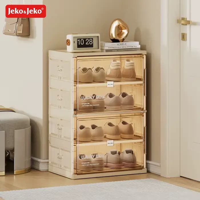 Jeko & Jeko Durable réglable gain de place armoire support de placard chaussures rangement boîte à chaussures organisateur