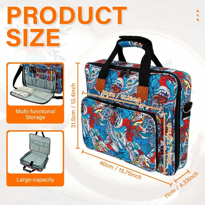 Sac de rangement pour fournitures de couture et d'artisanat