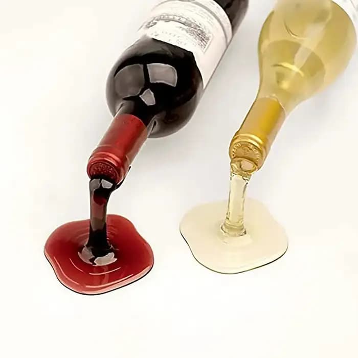Présentoir de cuisine votre porte-bouteille de vin déversé préféré