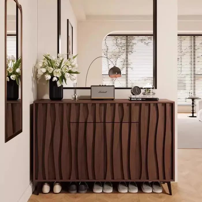 Meuble de rangement pour porche d'entrée