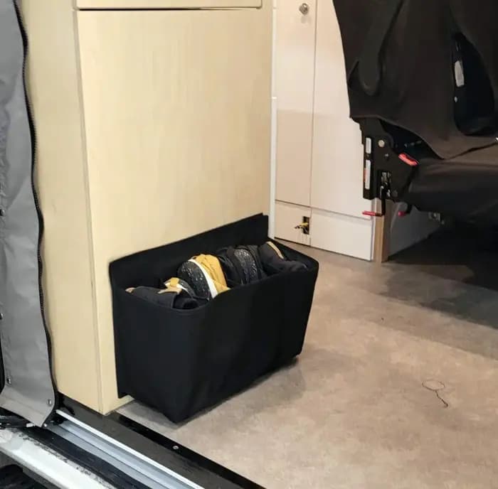 Sac de rangement pour chaussures de camping-car