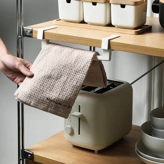 Porte-serviettes sur porte