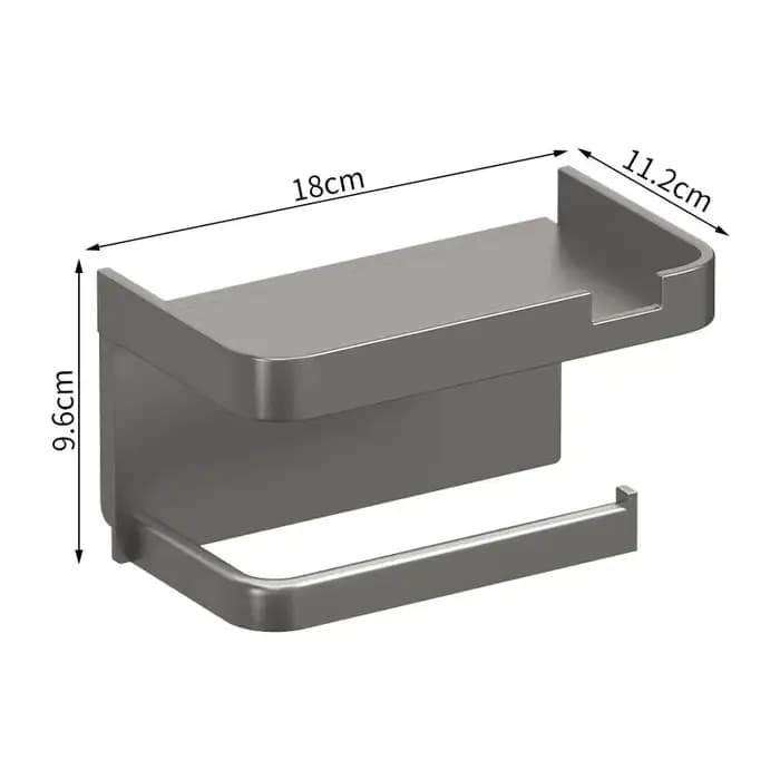 Porte-papier hygiénique en plastique T1