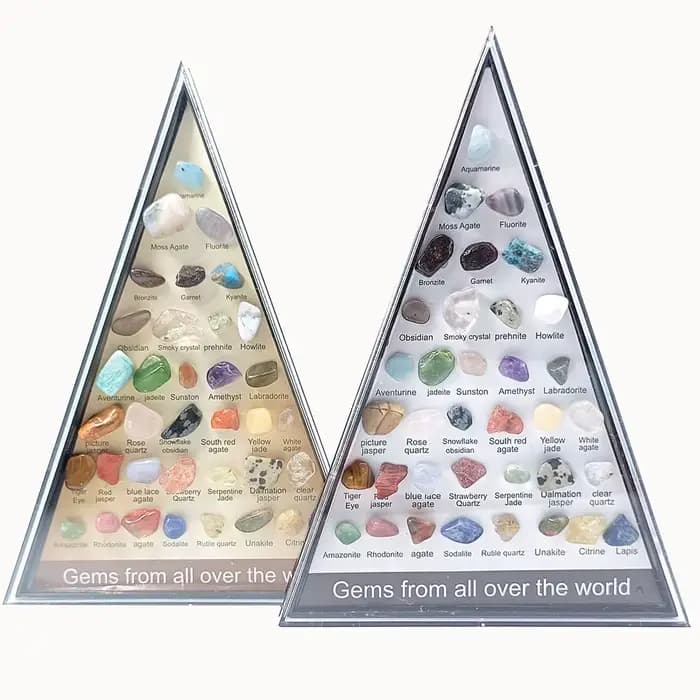 Échantillons de minerai de quartz du monde