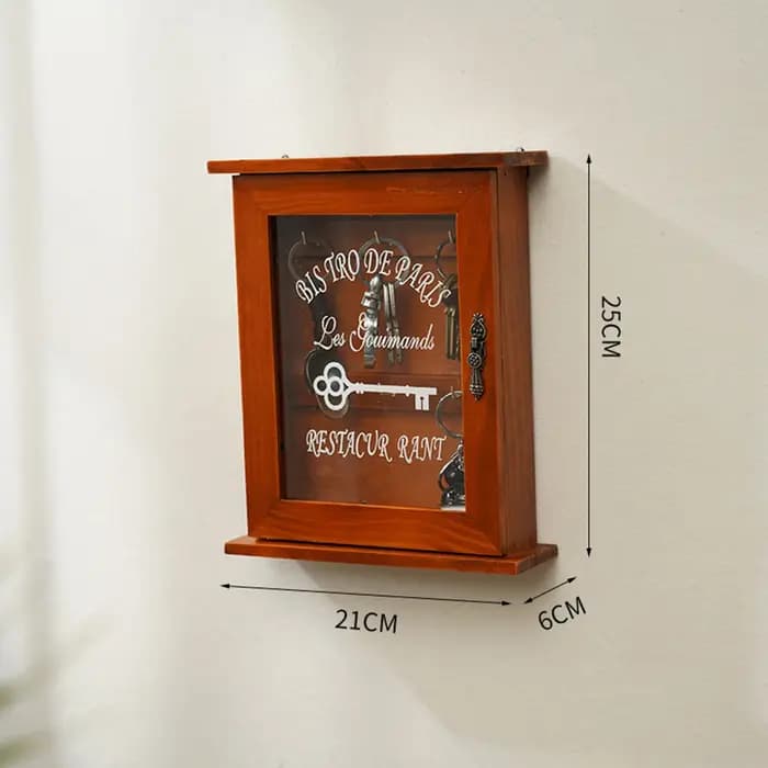 Key EvaluWooden-Armoire à clés