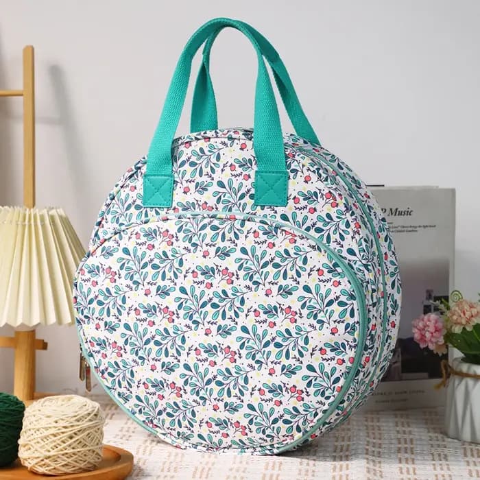 Sac de rangement de broderie, étanche, Durable, petit et Portable pour le rangement du fil à broder, cercle de broderie, outils de couture