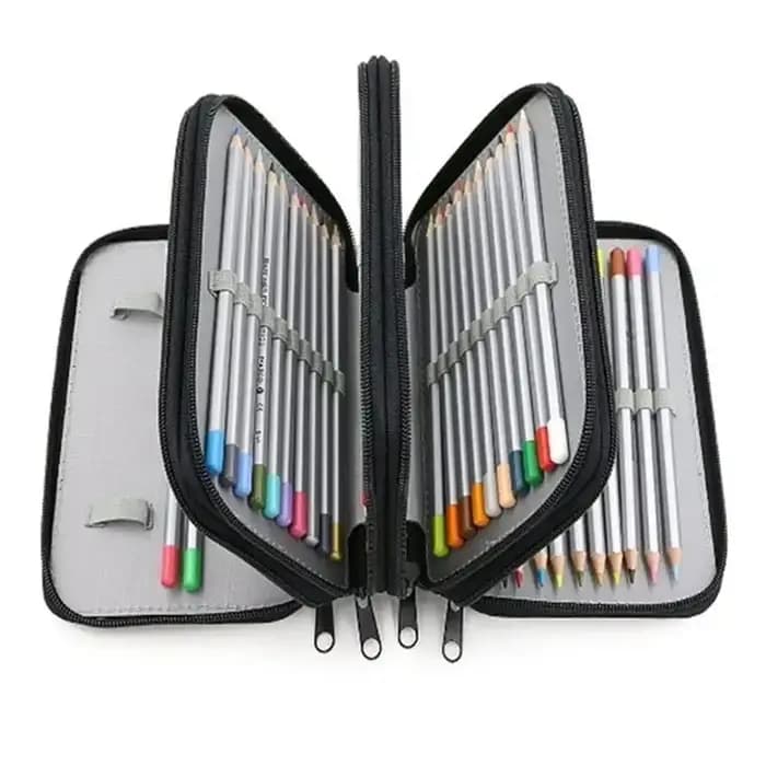 Trousse à crayons de couleur à 72 emplacements