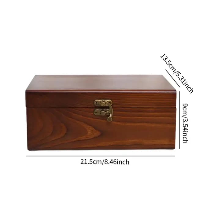 Boîte de rangement artisanale pour outils de couture et organisateur d'accessoires