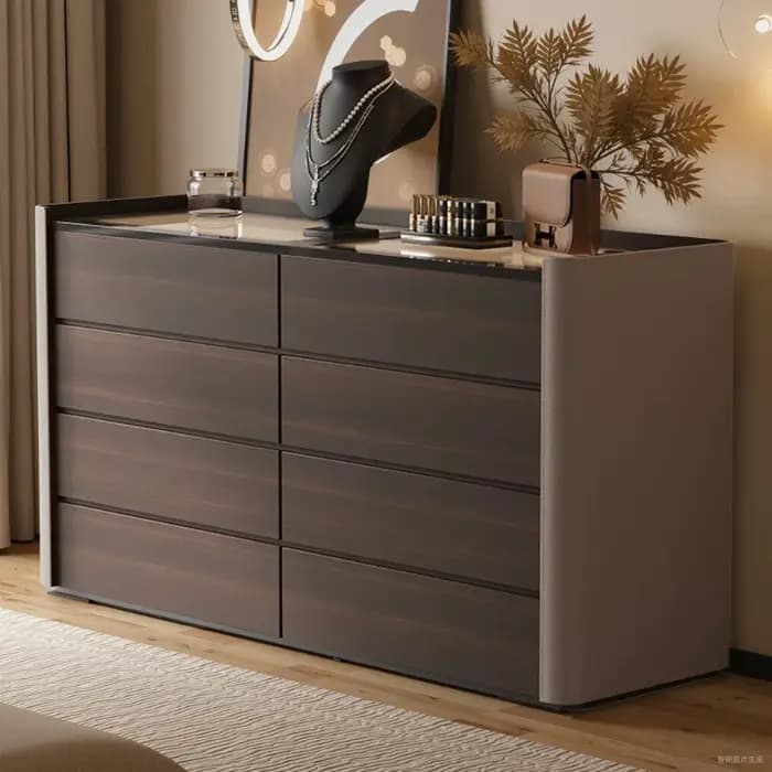 Armoire en bois italienne de luxe