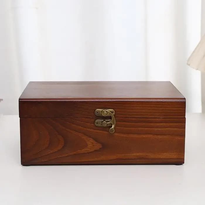 Boîte de rangement artisanale pour outils de couture et organisateur d'accessoires