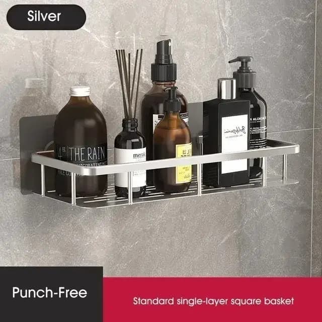 HOShelf-Étagère murale en alliage d'aluminium, rangement de maquillage, shampooing, douche, accessoi