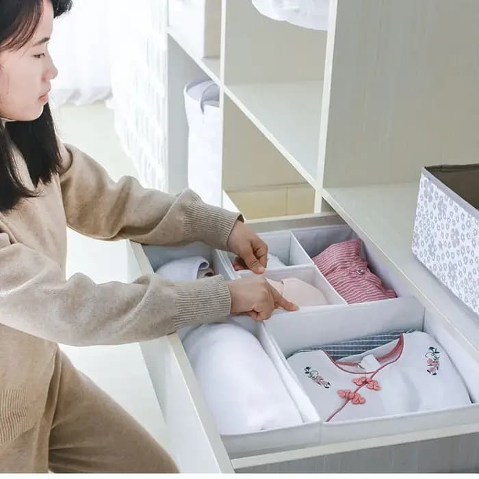 Oxford tiroir organisateur boîte pour sous-vêtements vêtements