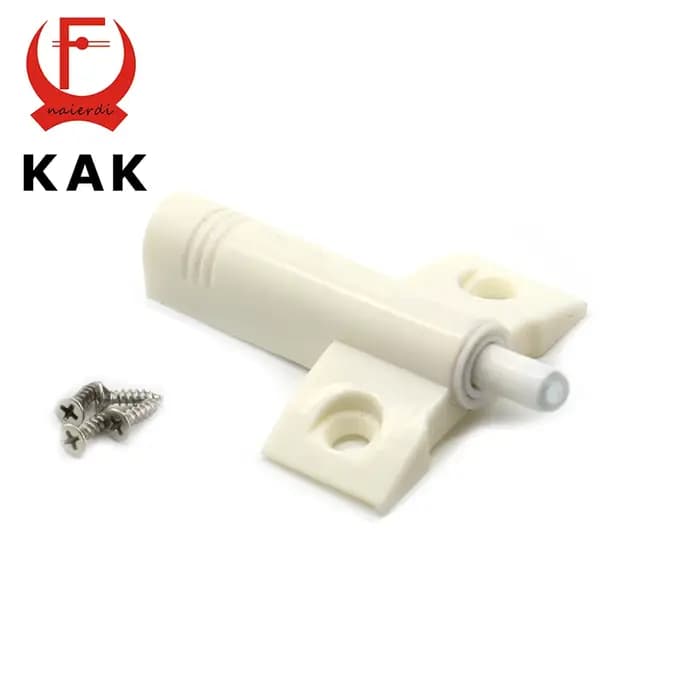 KAK haute qualité 10 ensemble/lot gris blanc armoires de cuisine porte arrêt tiroir doux silencieux