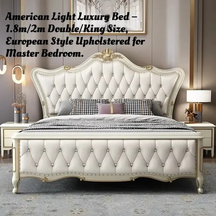 Lit King Size Moderne avec Rangement