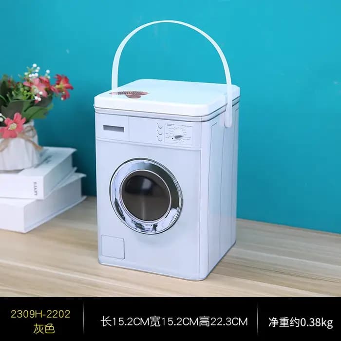 Seau de rangement pour détergent à lessive domestique avec couvercle