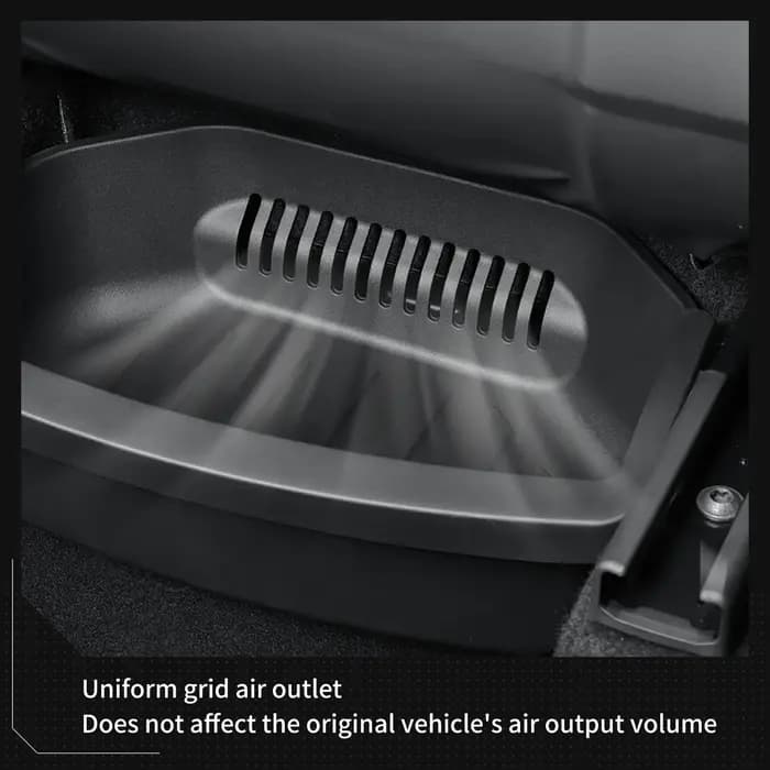 Boîte de rangement sous siège pour Tesla Model Y L 6 places 2025-2026