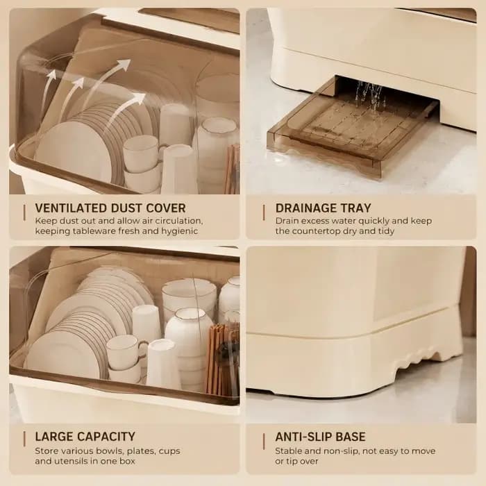 Nouvelle boîte de rangement multifonctionnelle pour cuisine