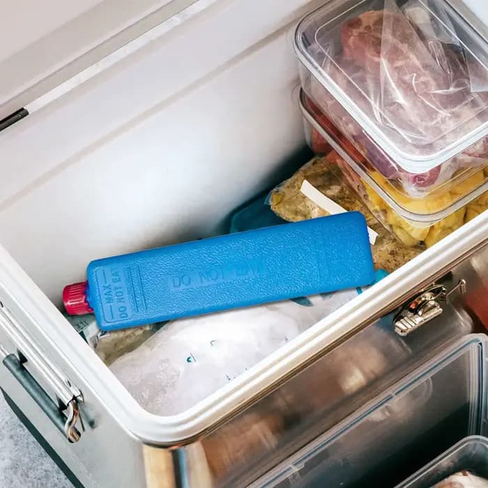 Packs de congélation, boîtes de refroidissement à cristaux de glace