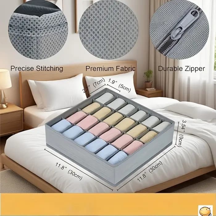 Boîte de rangement pliable