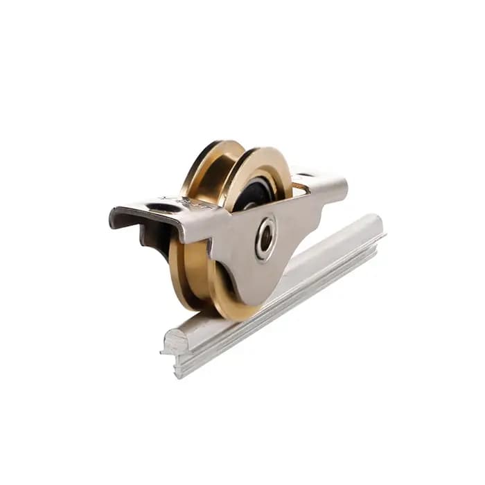 Rail de glissière invisible pour armoire coulissante domestique