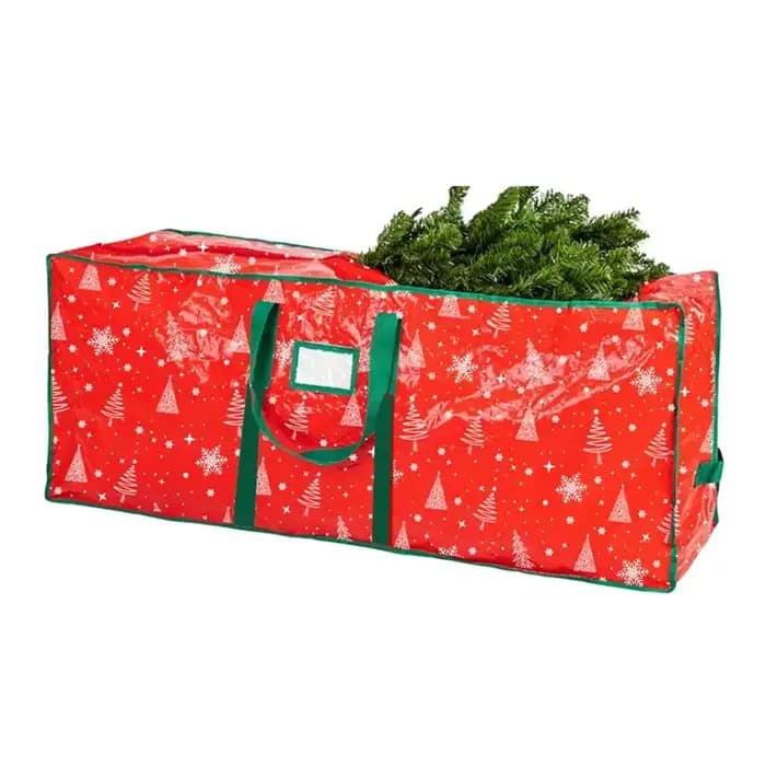 Nouvembre sac De rangement étanche pour arbre De noël adapté avec une fente pour carte d'étiquetage pour les arbres