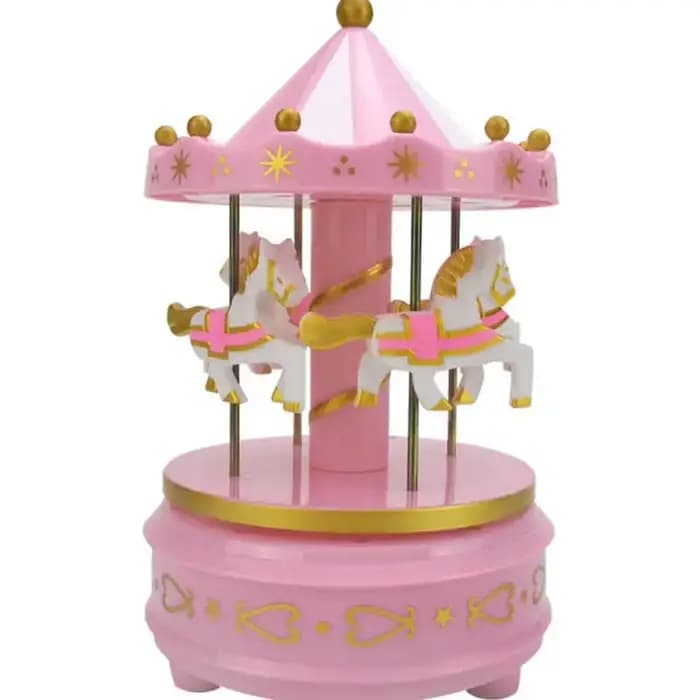 Boîte à musique de carrousel de luxe