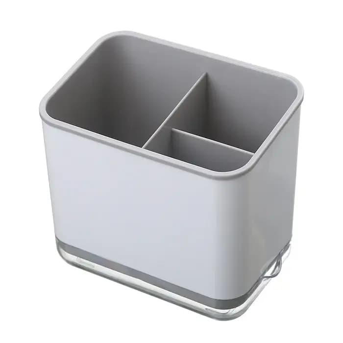 Boîte de rangement pour baguettes et vaisselle domestique. Fond avec bac de vidange. Cage