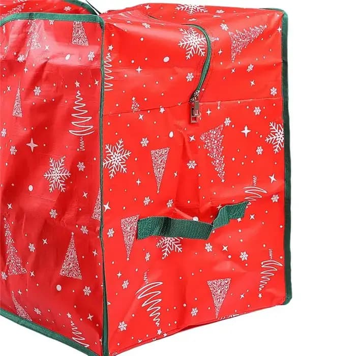 Nouvembre sac De rangement étanche pour arbre De noël adapté avec une fente pour carte d'étiquetage pour les arbres