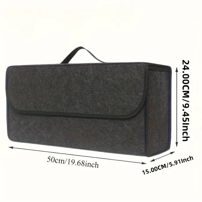 Organisateur de coffre de voiture (1 pièce) : pliable
