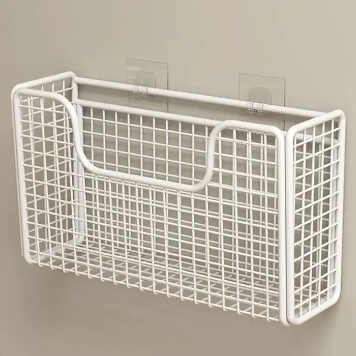 Boîte de rangement de porte d'armoire de cuisine sans poinçon