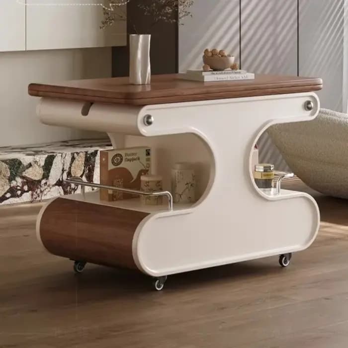 Table d'appoint moderne de rangement