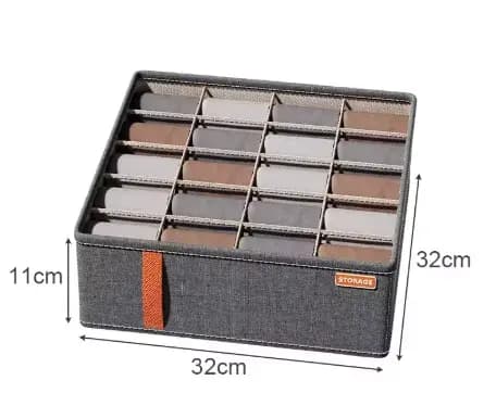 Placard sous-vêtements organisateur boîte de rangement tiroir tissu pliable armoire