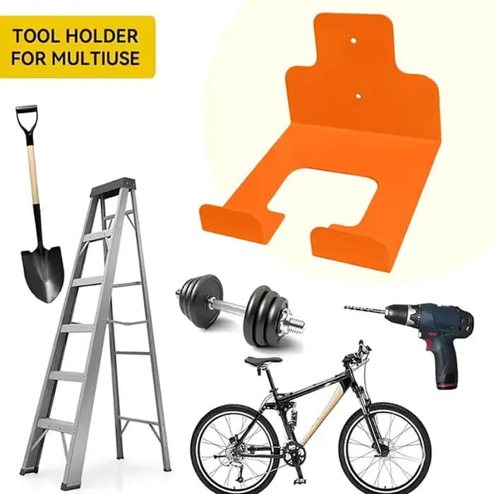 1 support de rangement de garage en fer robuste