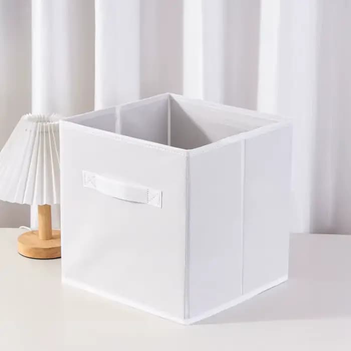 Cubes de rangement en tissu pliable