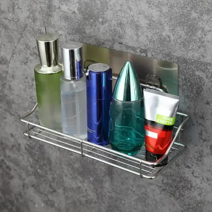 Étagère de rangement murale suspendue en acier inoxydable